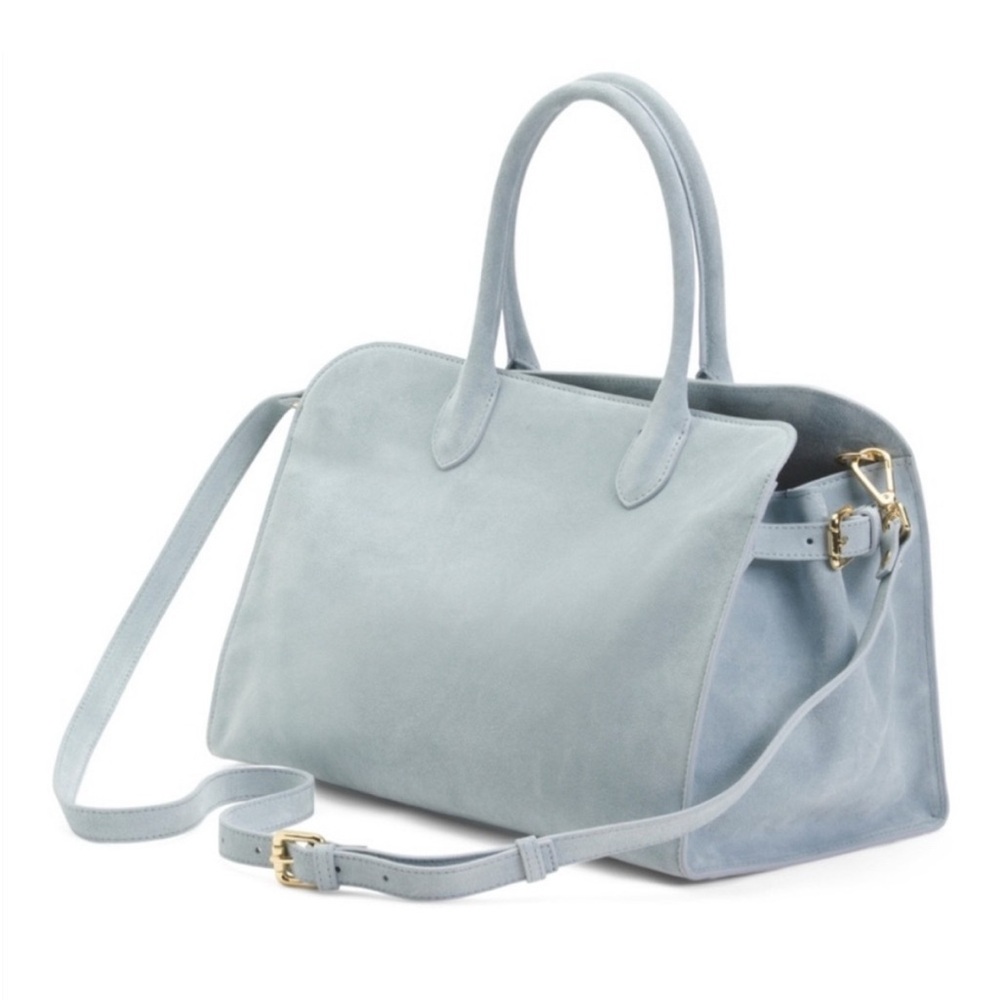 NWT Claudia Firenze Italian Light
Blue Suede Handbag - Picture 2 of 6